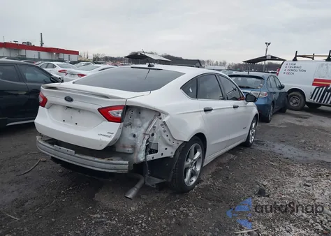 2013 Ford Fusion Hybrid Se from USA, damaged, VIN 3FA6P0LU8DR307075